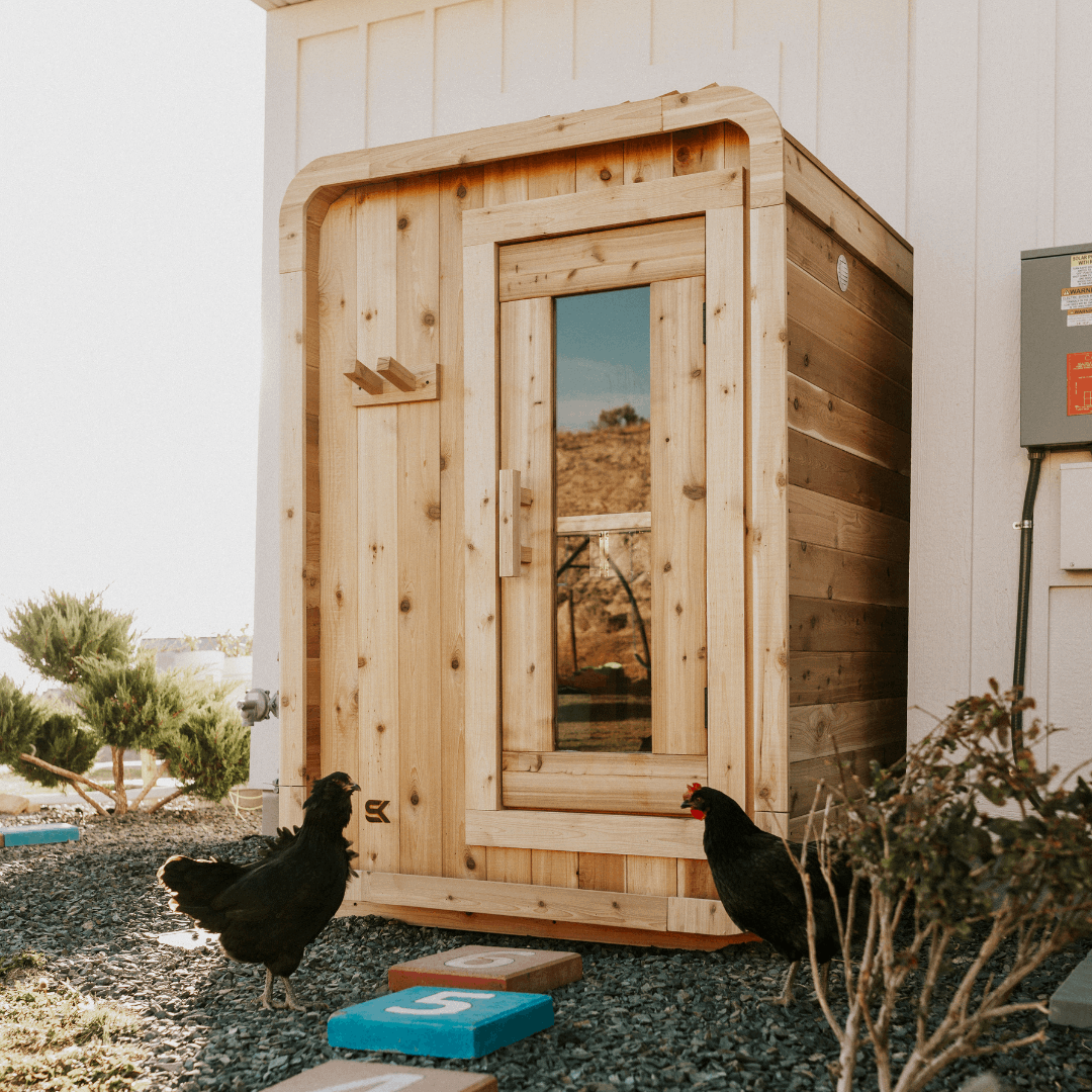 The Sweat Pod Traditional Outdoor Sauna (2 or 4 Person)