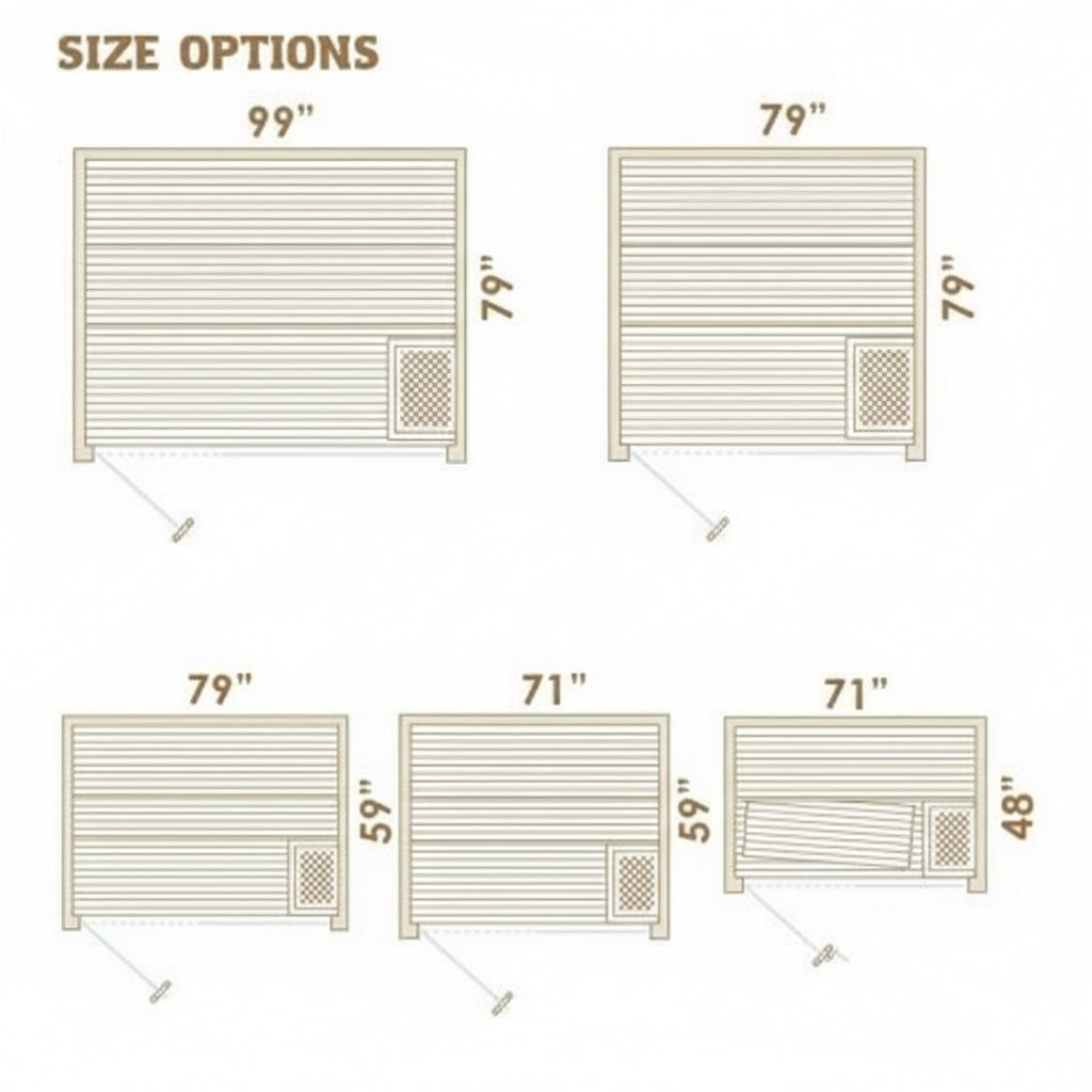 Auroom Nativa Traditional Indoor Sauna