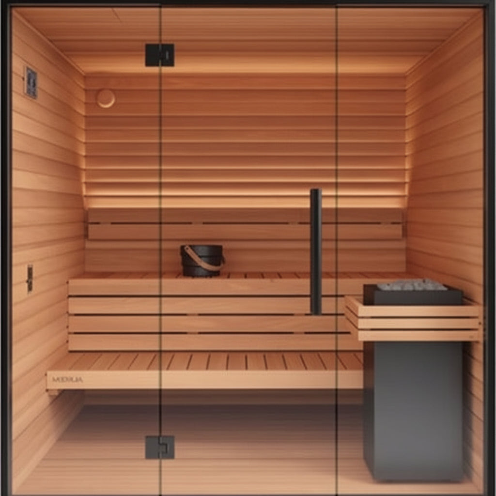 Auroom Mira Outdoor Sauna Interior