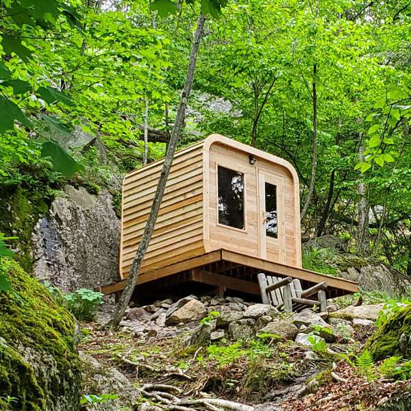 Dundalk Leisurecraft Luna Traditional Outdoor Sauna