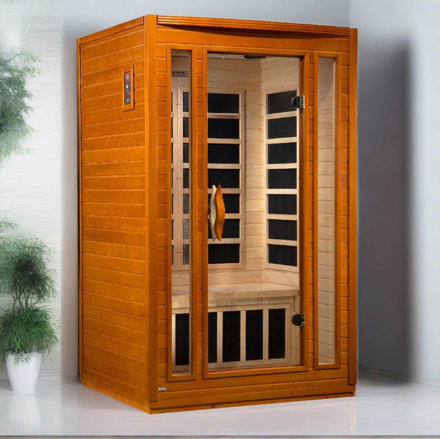 Dynamic Saunas San Marino 2 Person Low EMF Far Infrared Sauna DYN-6206-01