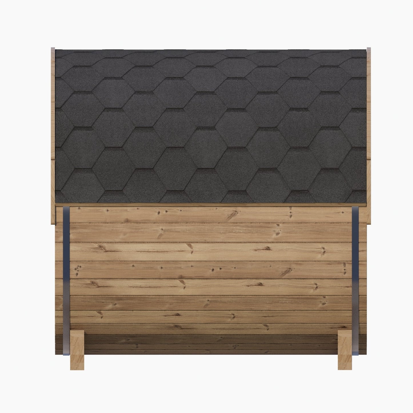 SaunaLife E7 4 Person Barrel Sauna Side View 2