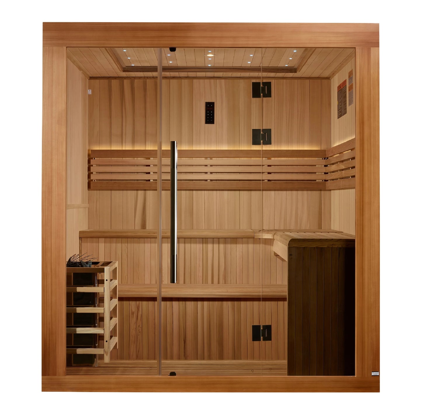 Golden Designs Osla 6 Person Traditional Sauna (2025 Model)