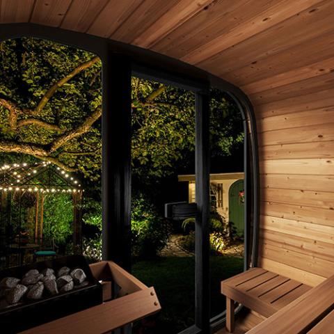 SaunaLife CL5G Cube Sauna Interior