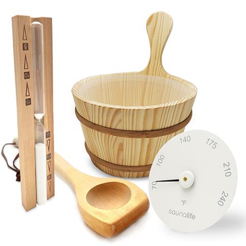 SaunaLife Sauna Bucket Bundle