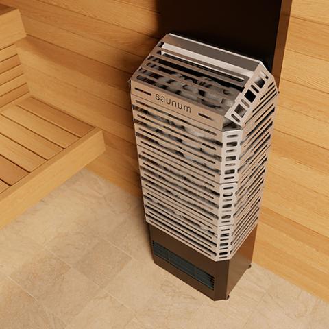 Saunum Electric Sauna Heater In Sauna