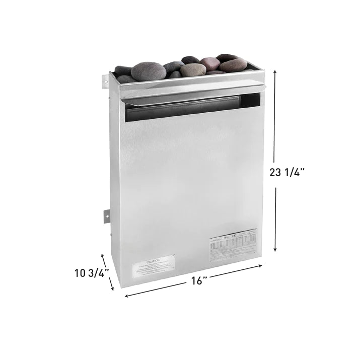 Scandia Electric Ultra Sauna Heater - Small Dimensions