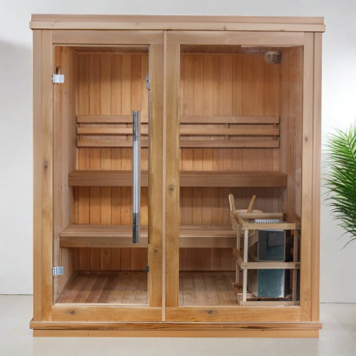 SunRay Saunas Charleston Indoor Traditional Sauna