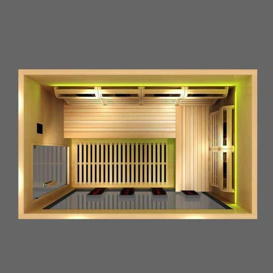 Luminar 5 Person Outdoor Infrared Sauna