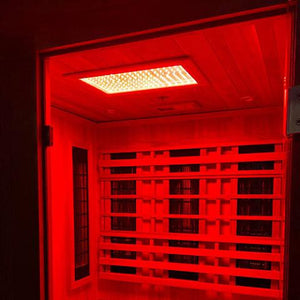 Finnmark Designs FD-4 Hybrid Full Spectrum Infrared Sauna With Red Lights