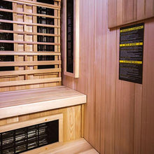 Load image into Gallery viewer, Finnmark Designs FD-4 Hybrid Full Spectrum Infrared Sauna - Interior