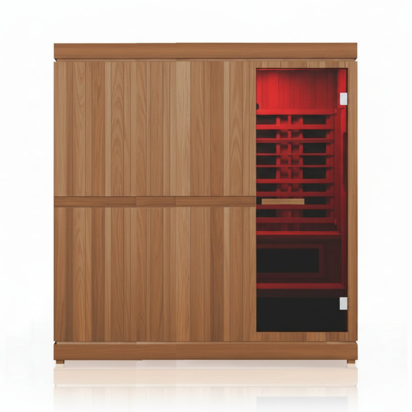 Finnmark FD‑5 Trinity XL 4‑Person Hybrid Infrared Sauna – Sun