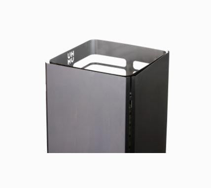 Back of Huum Steel Reflector Panel
