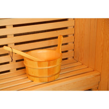 Load image into Gallery viewer, SunRay Saunas HL300SN Southport 3 Person Traditional Sauna Bucket and Ladle