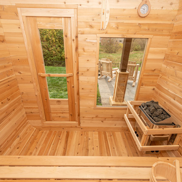 Dundalk Leisurecraft Luna Traditional Outdoor Sauna
