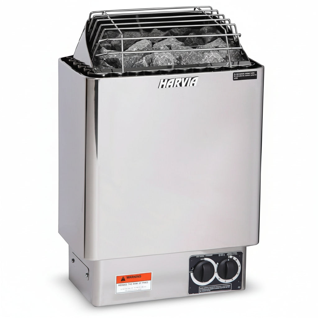 Harvia Kip Electric Sauna Heater with built in controls