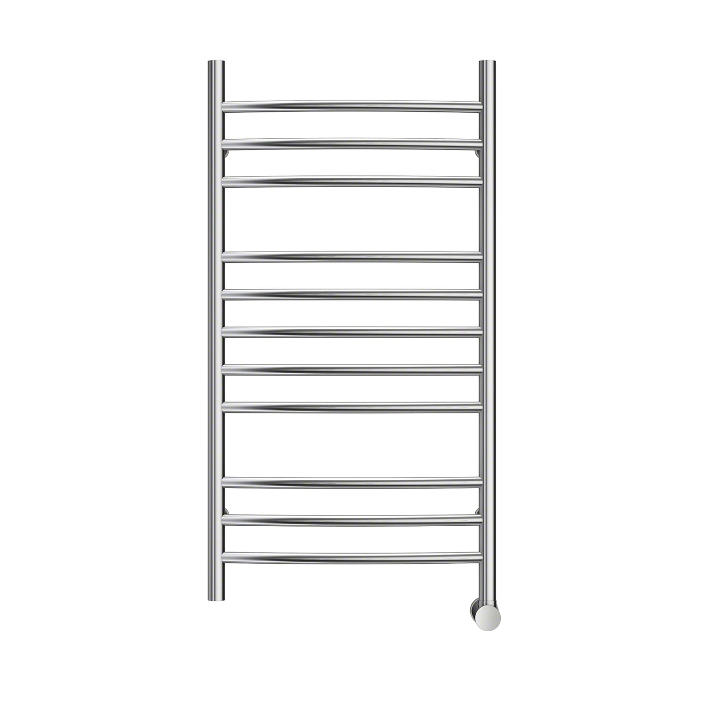 11-Bar Wall-Mounted Electric Towel Warmer with Digital Timer