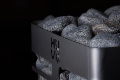 Huum Steel Mini 3.5kw Electric Sauna Heater close up