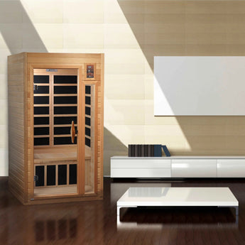 Golden Designs Barcelona Select 1-2 Person Low EMF Far Infrared Sauna, GDI-6106-01