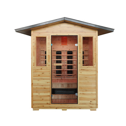 SunRay Grandby 3-Person Outdoor Far Infrared Sauna