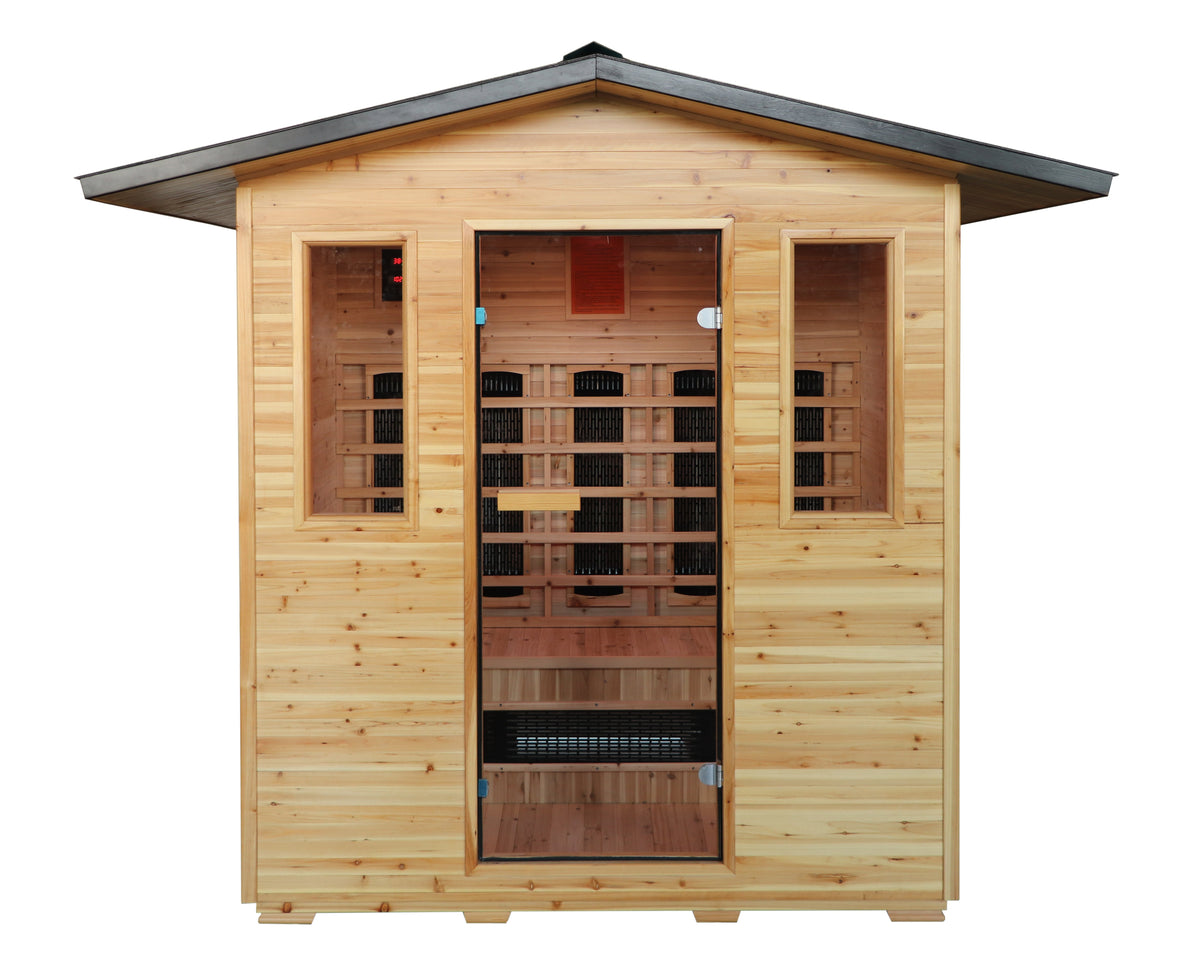 SunRay Cayenne Outdoor Infrared Sauna Exterior