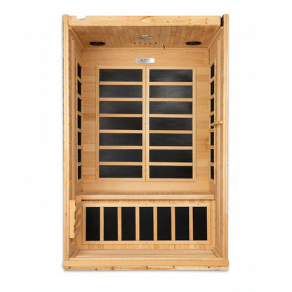 Interior of the Dynamic Venice 2-Person Far Infrared Sauna