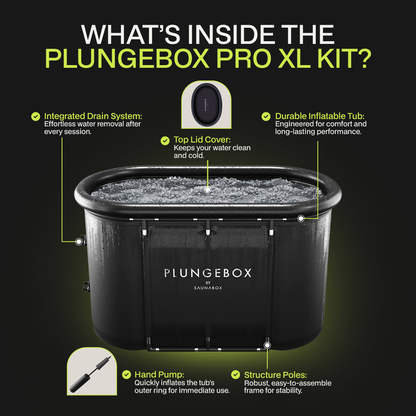 PlungeBox XL: Lay-Flat Cold Tub