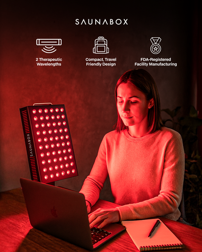 The Nova: Desktop Red Light Panel with Near Infrared