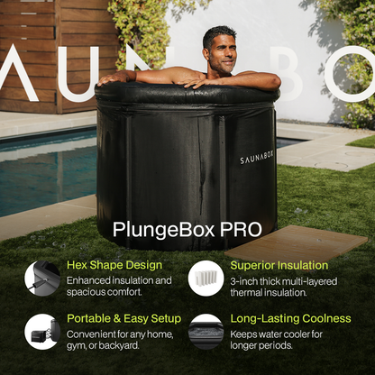 PlungeBox PRO: Enhanced Thermal Insulation Tub
