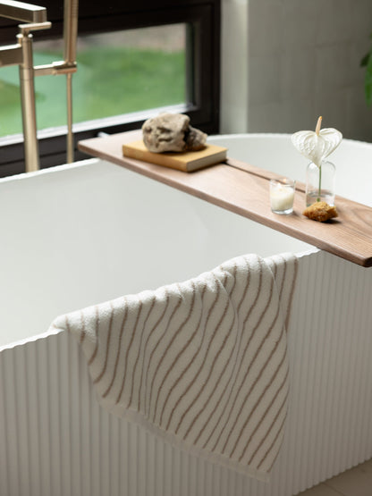 Striped Luxe Bath Towels