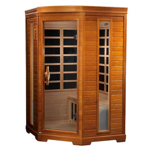 Dynamic Saunas Low EMF Far Infrared Sauna DYN-6225-02, Heming Edition