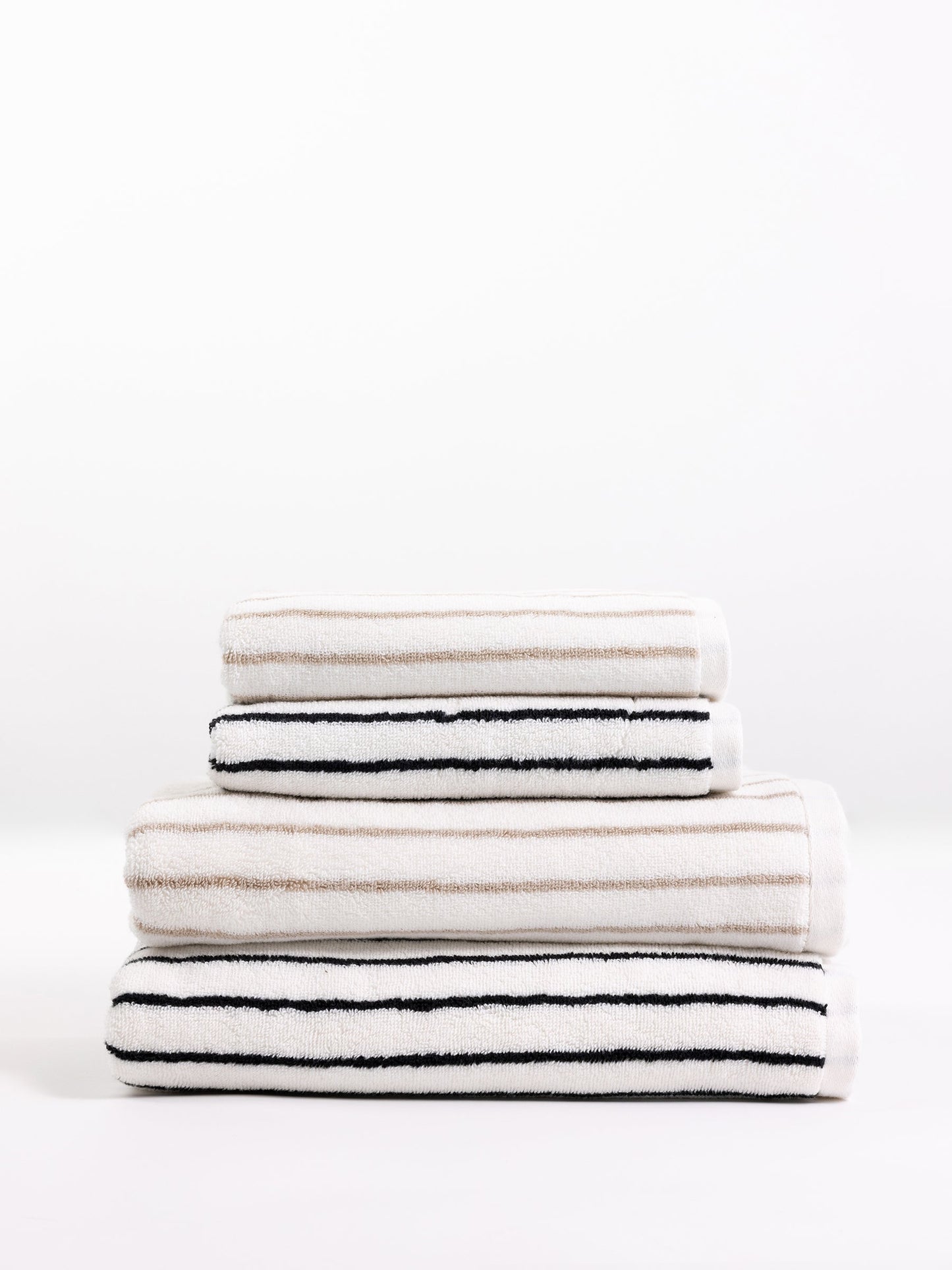 Striped Luxe Bath Towels