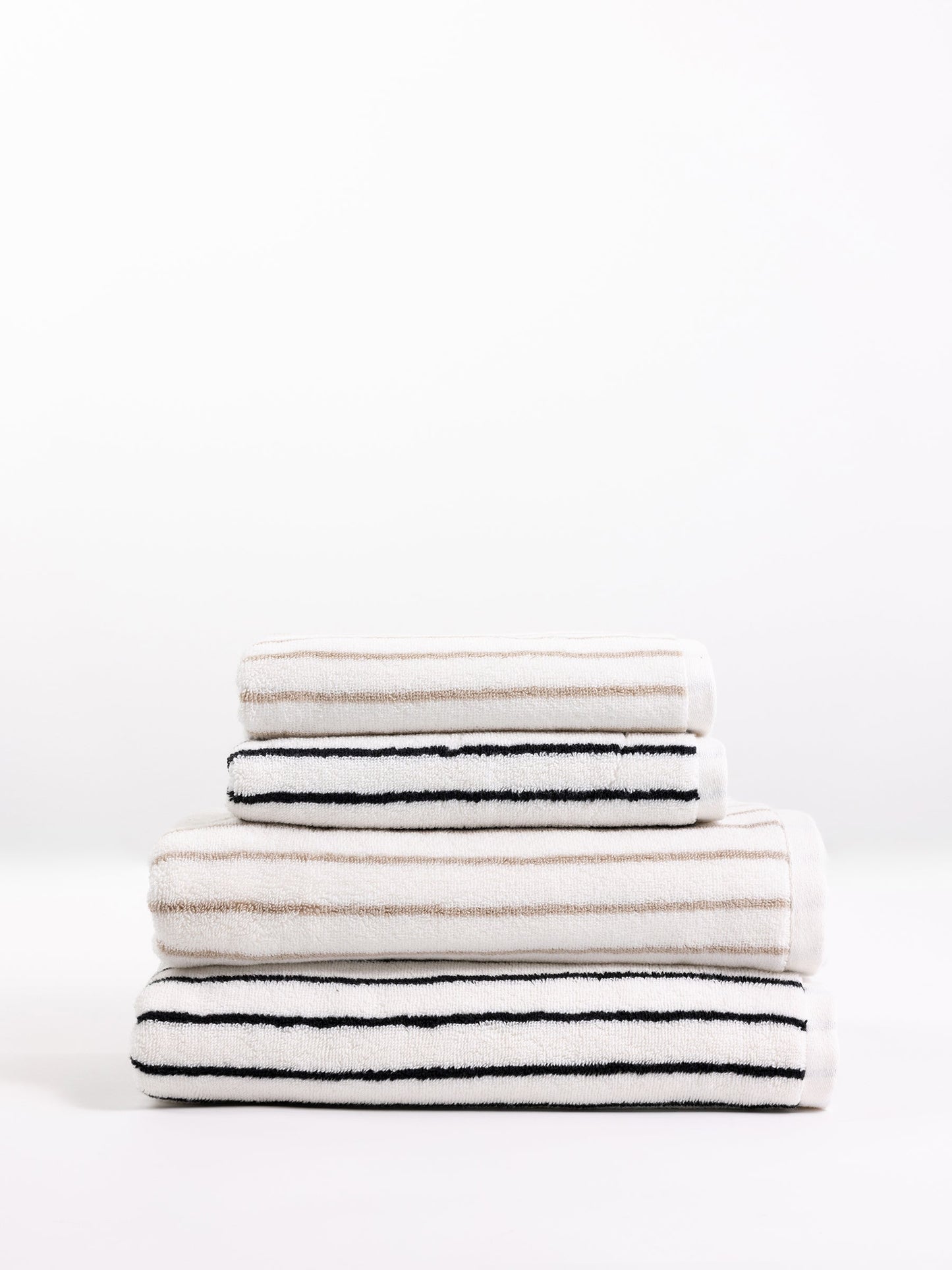 Striped Luxe Bath Towels