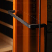 Load image into Gallery viewer, Black handle for Golden Designs Full Spectrum Infrared Sauna