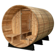Load image into Gallery viewer, Almost Heaven Charleston Barrel Sauna On White