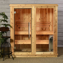 Load image into Gallery viewer, Almost Heaven Rainelle Indoor Traditional Sauna Inside