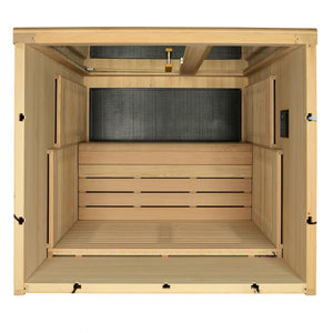 Almost Heaven Athens 3 Person Far Infrared Sauna Top View
