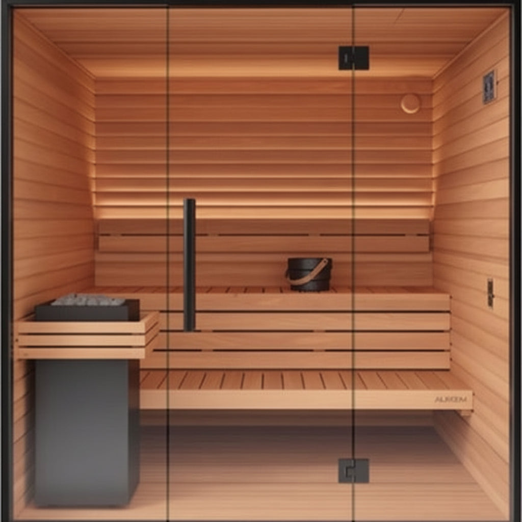 Auroom Mira Outdoor Sauna Interior
