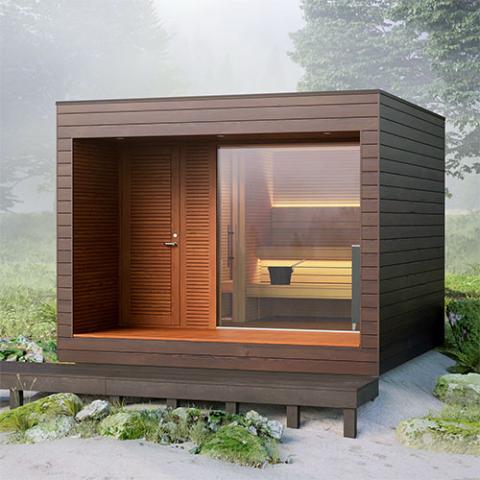 Auroom Natura Outdoor Traditional Luxury Sauna