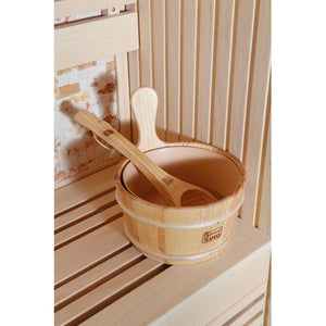 Bucket and Ladle in SunRay Saunas Rockledge Traditional Sauna
