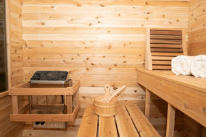 Dundalk Leisurecraft CTC22LU Traditional Outdoor Sauna with Stove