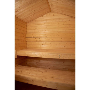 Almost Heaven 6 Person Allegheny Traditional Cabin Sauna Inside