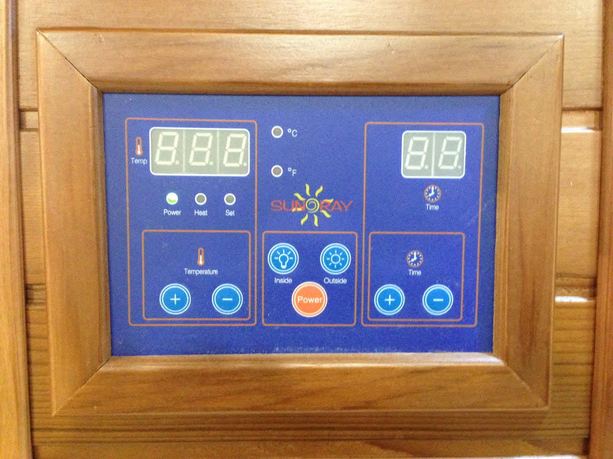 SunRay Sierra Infrared Sauna Control Keypad