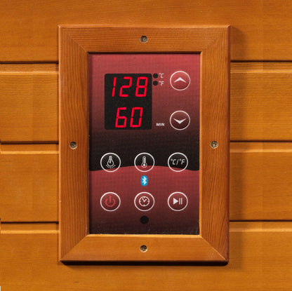 Dynamic Low EMF Far Infrared Sauna DYN-6206-01, San Marino Edition Digital Control