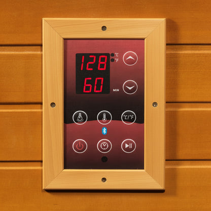 Dynamic Low EMF Far Infrared Sauna DYN-6206-01, San Marino Edition Digital Control