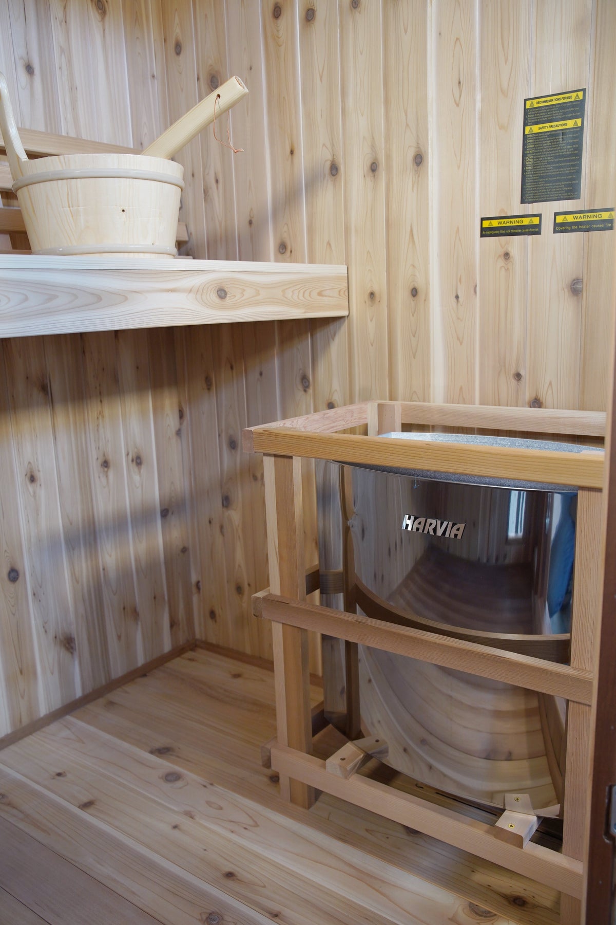SunRay Hampton Traditional Sauna Harvia Heater