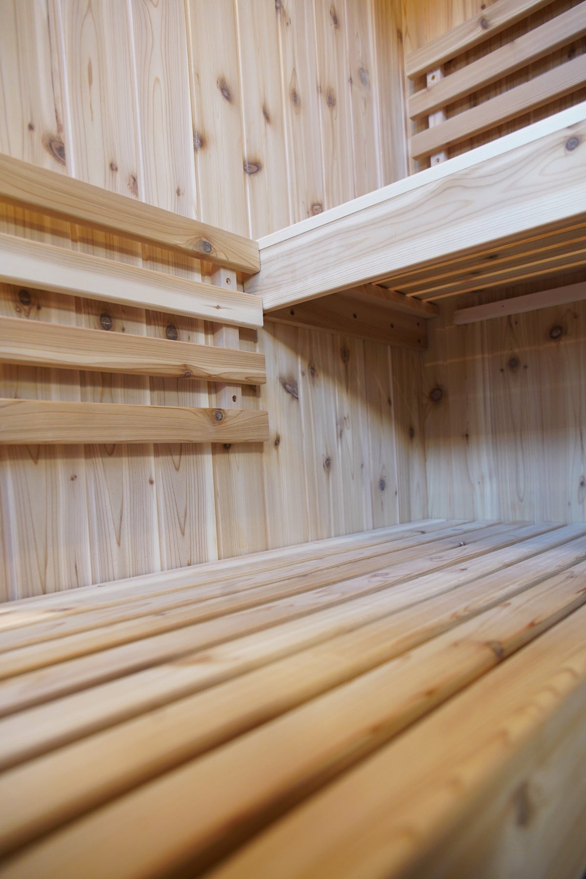 SunRay Hampton Traditional Sauna Interior