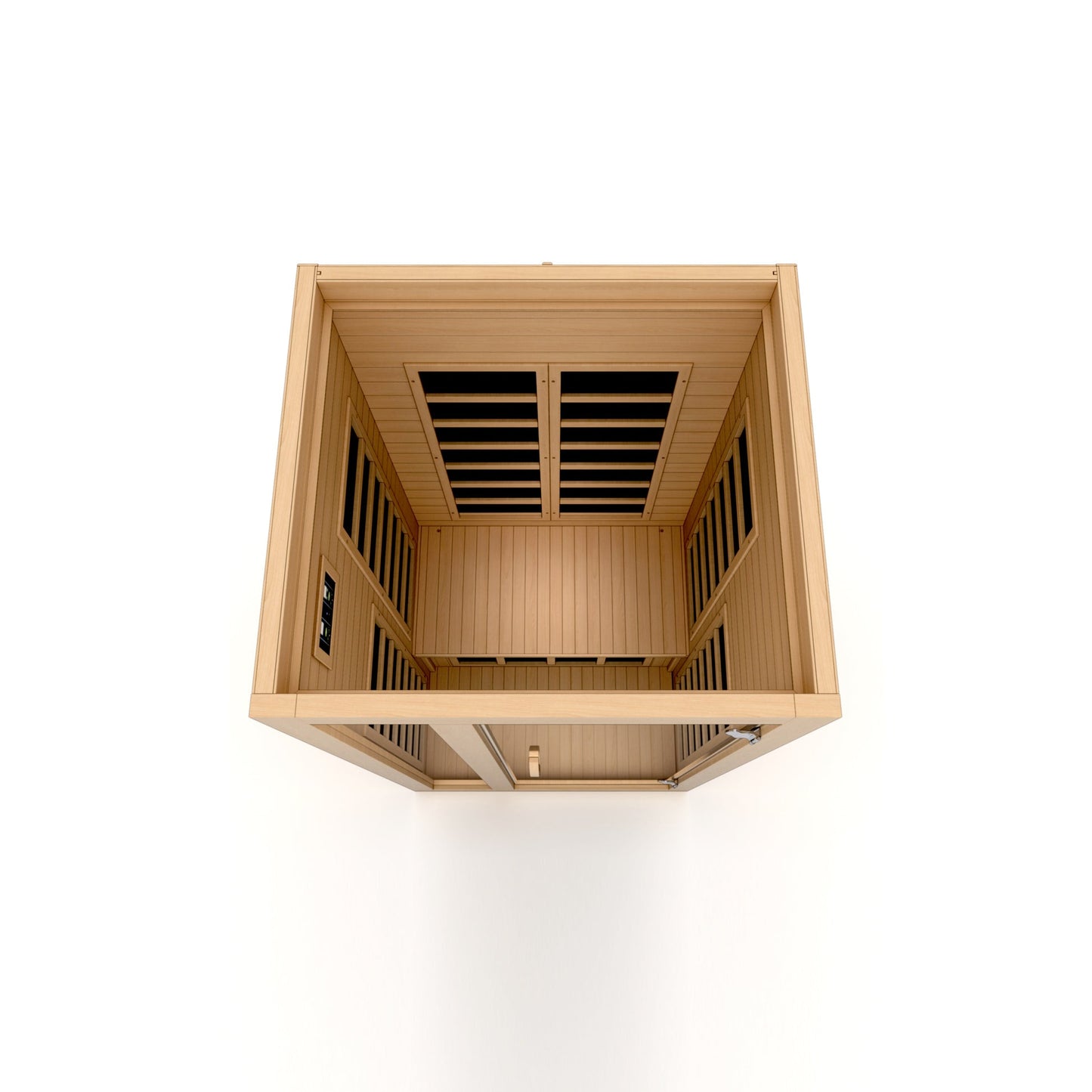 Dynamic Saunas Gracia Elite 1-Person Full Spectrum Infrared Sauna top view