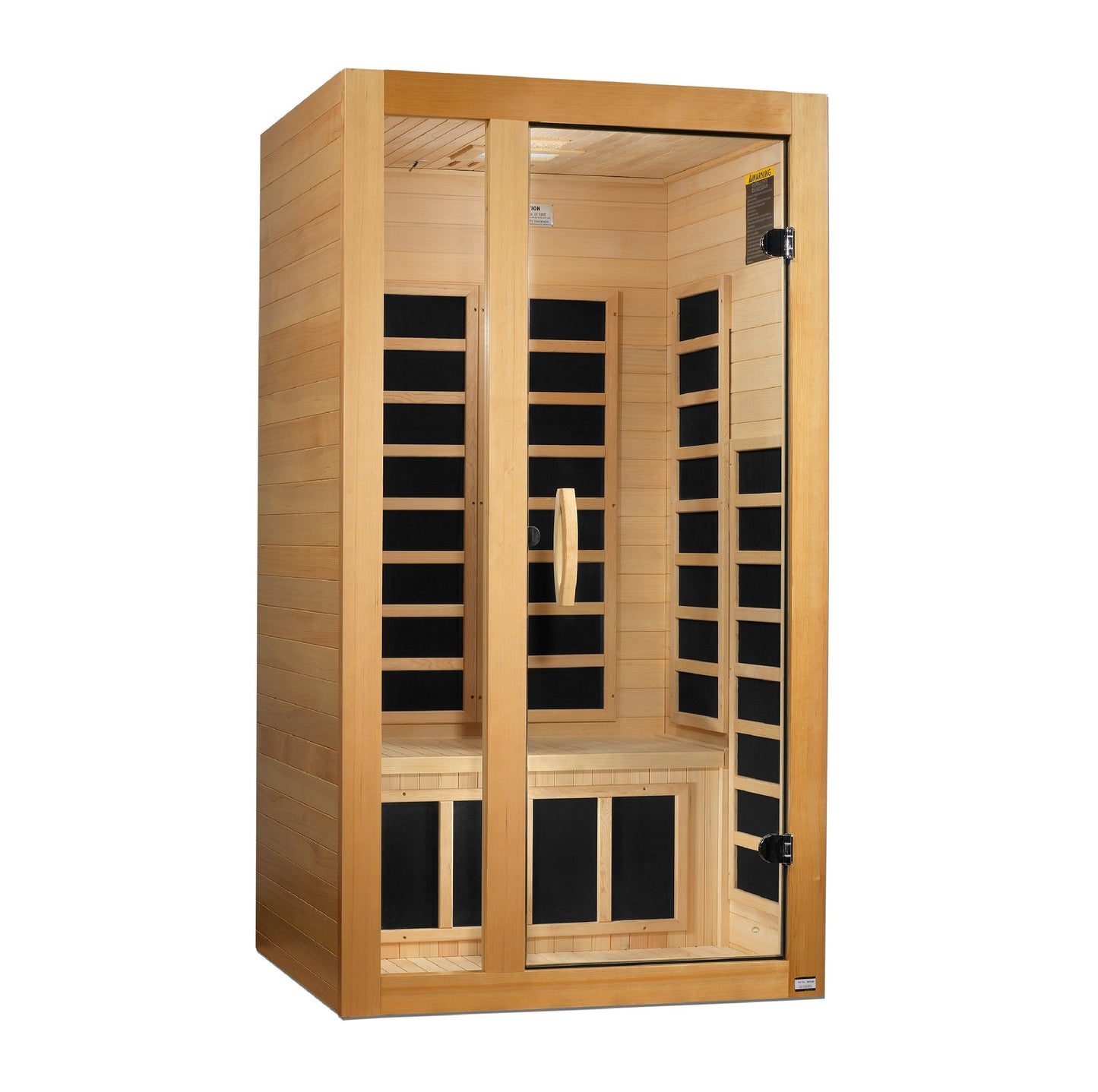 Dynamic Saunas Gracia Elite 1-Person Full Spectrum Infrared Sauna side view