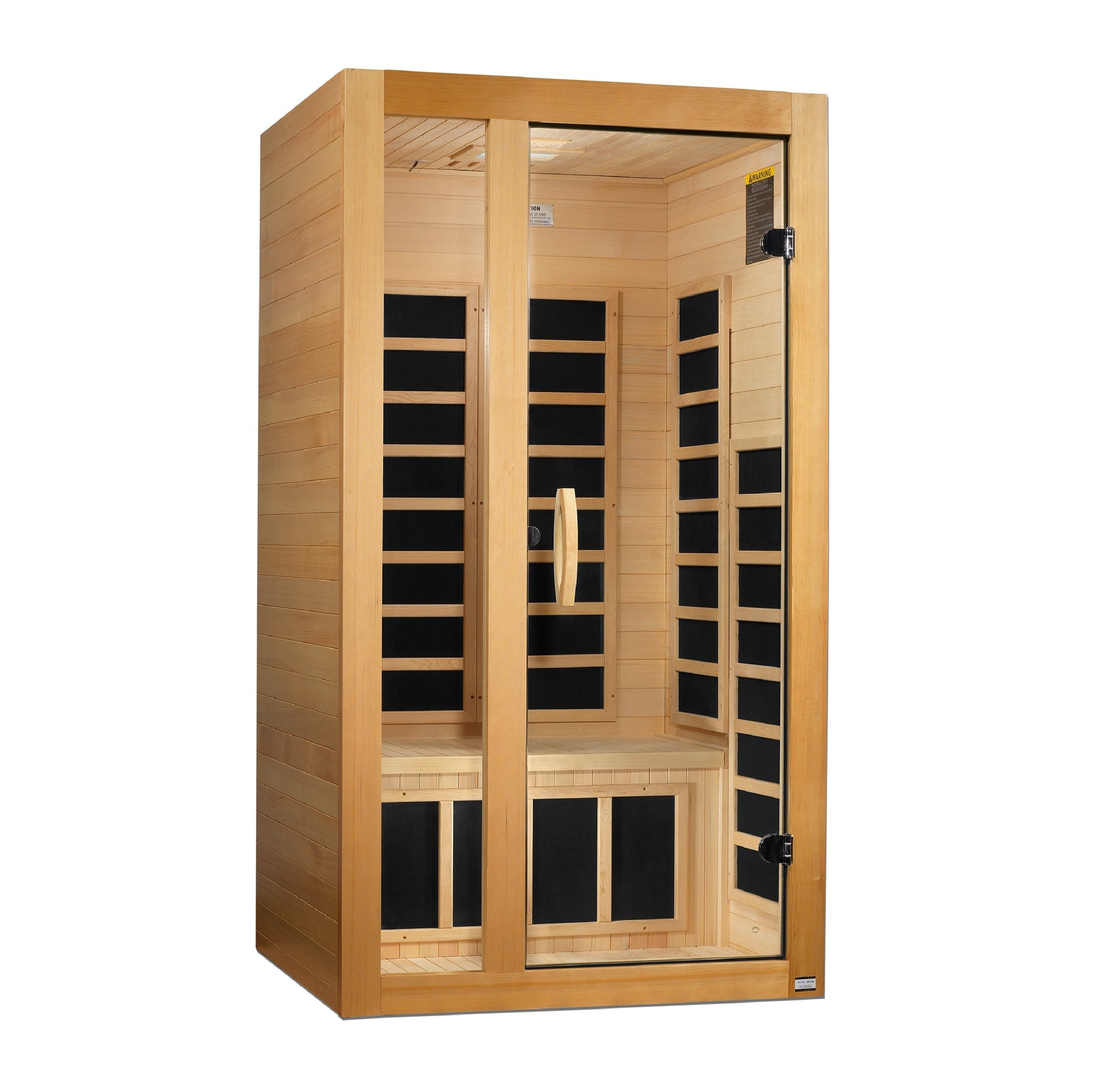 Dynamic Saunas Gracia Elite 1-Person Full Spectrum Infrared Sauna side view